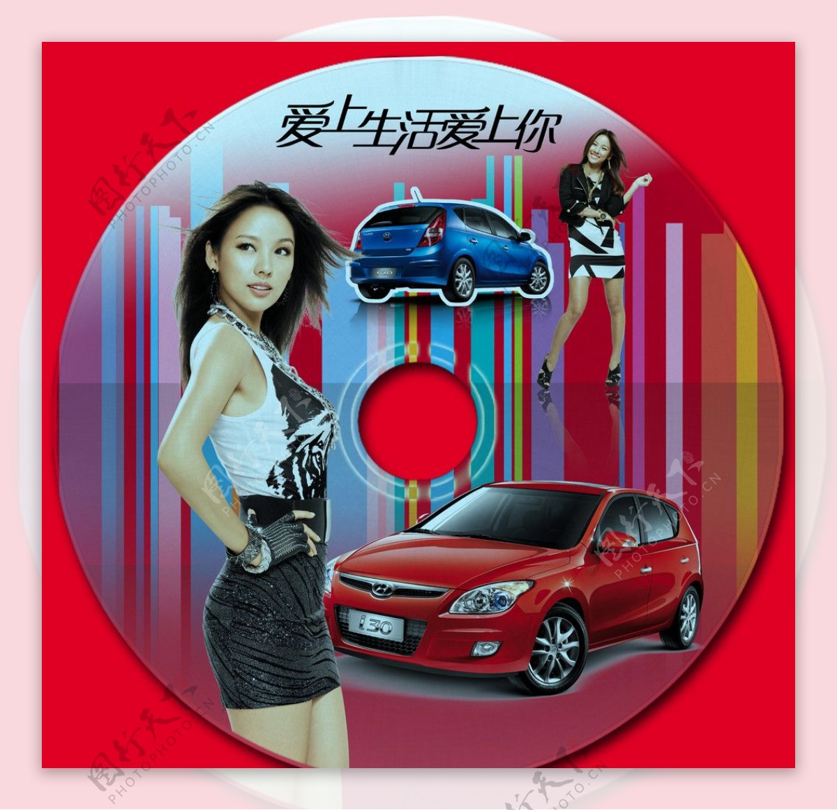美女汽车CD图片