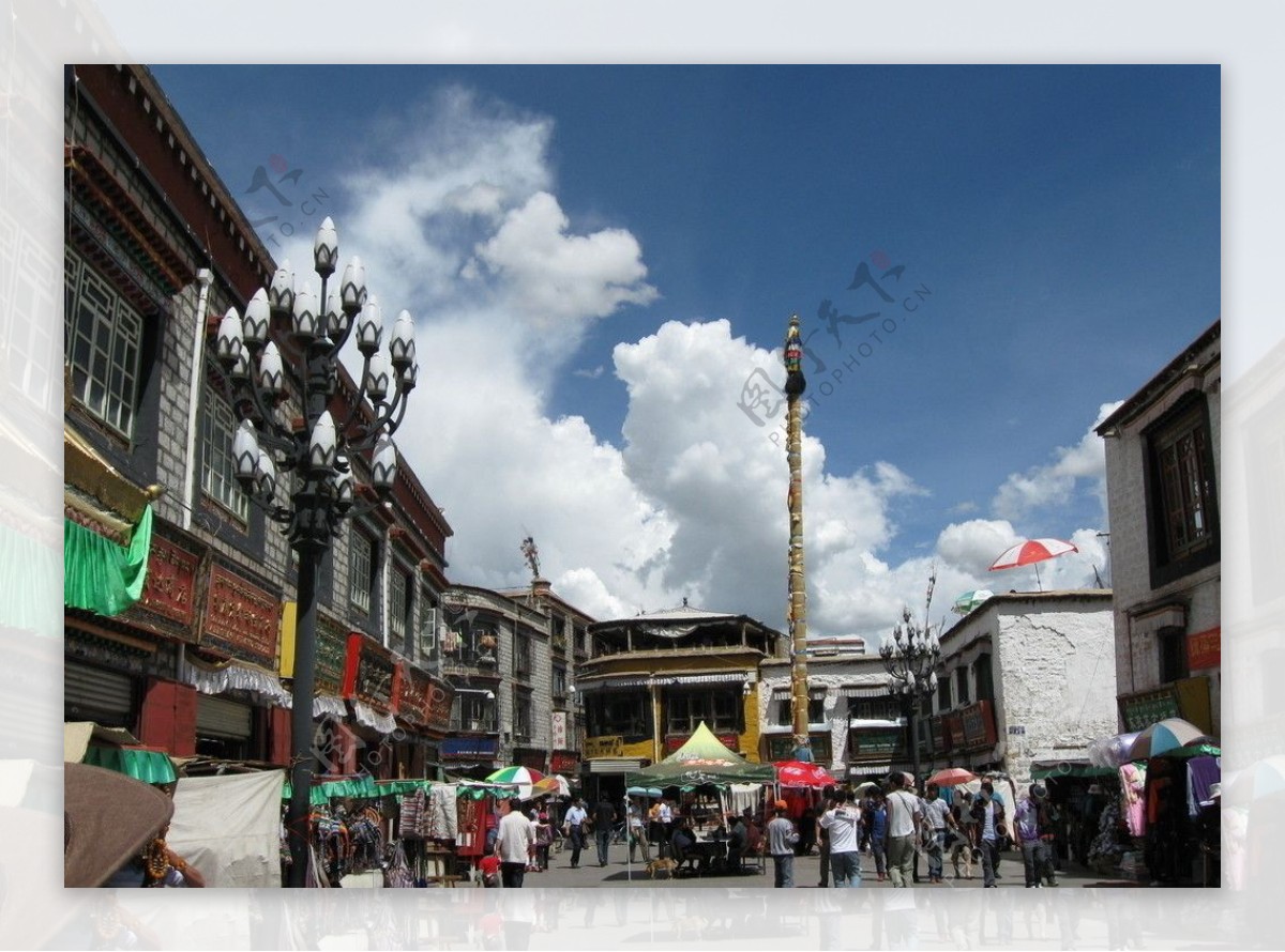 西藏拉萨大昭寺图片