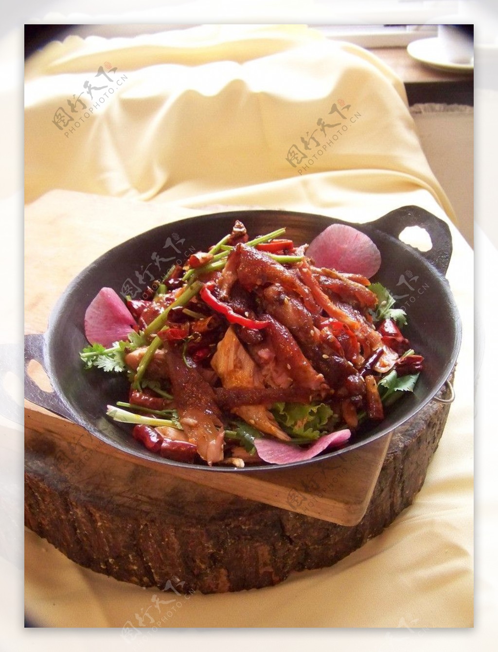 干锅兔肉图片