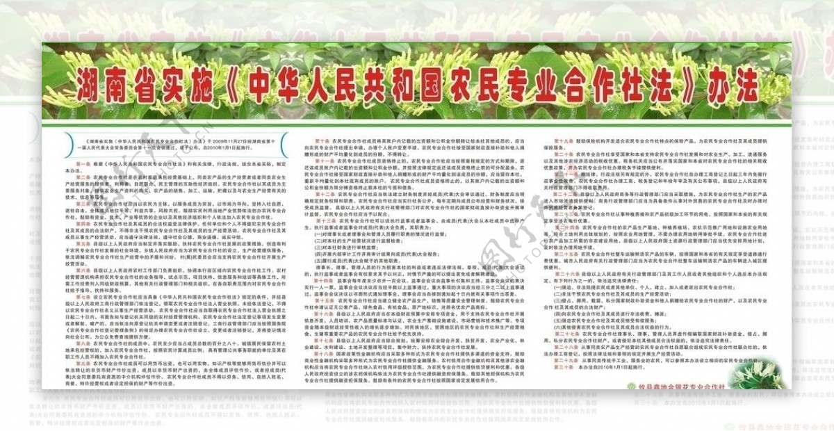 农民专业合作社法图片