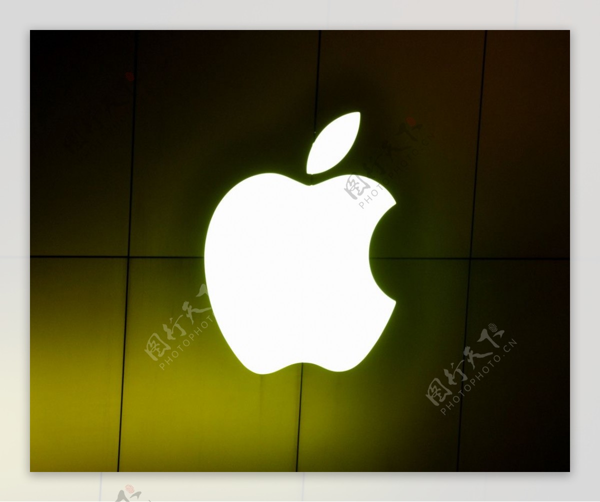 苹果logo金色图片