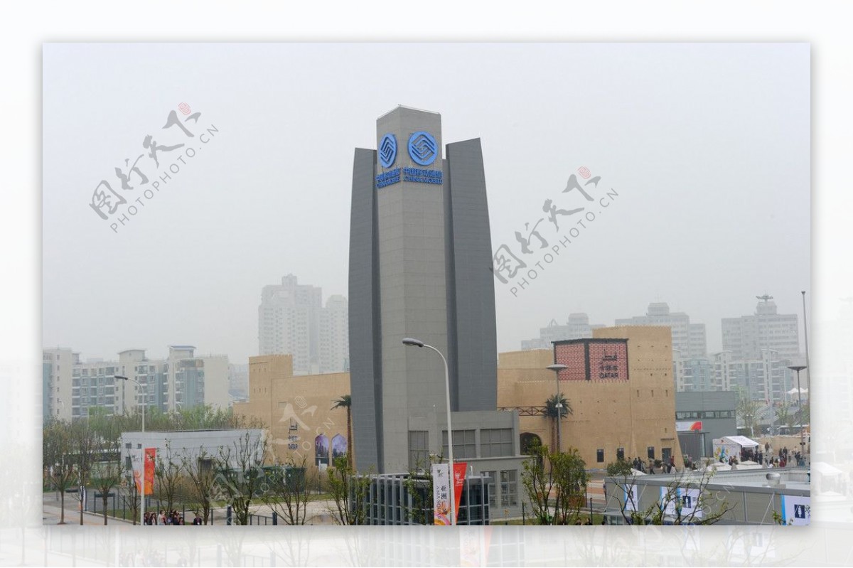 上海世博会展馆区图片