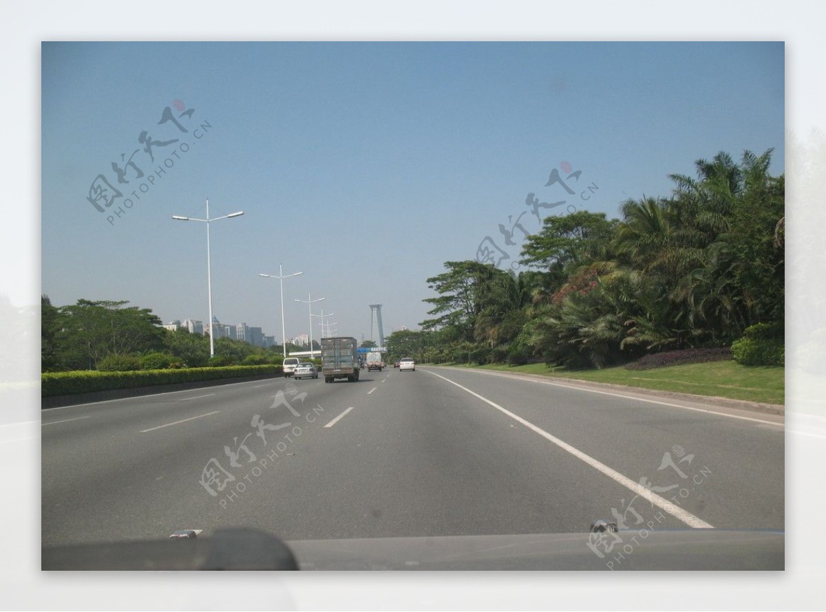 深圳道路景观图片