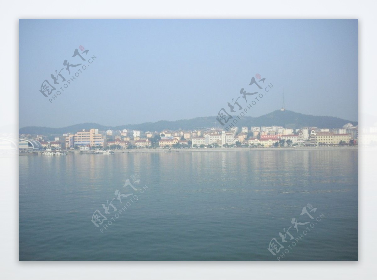 长岛港远景图片