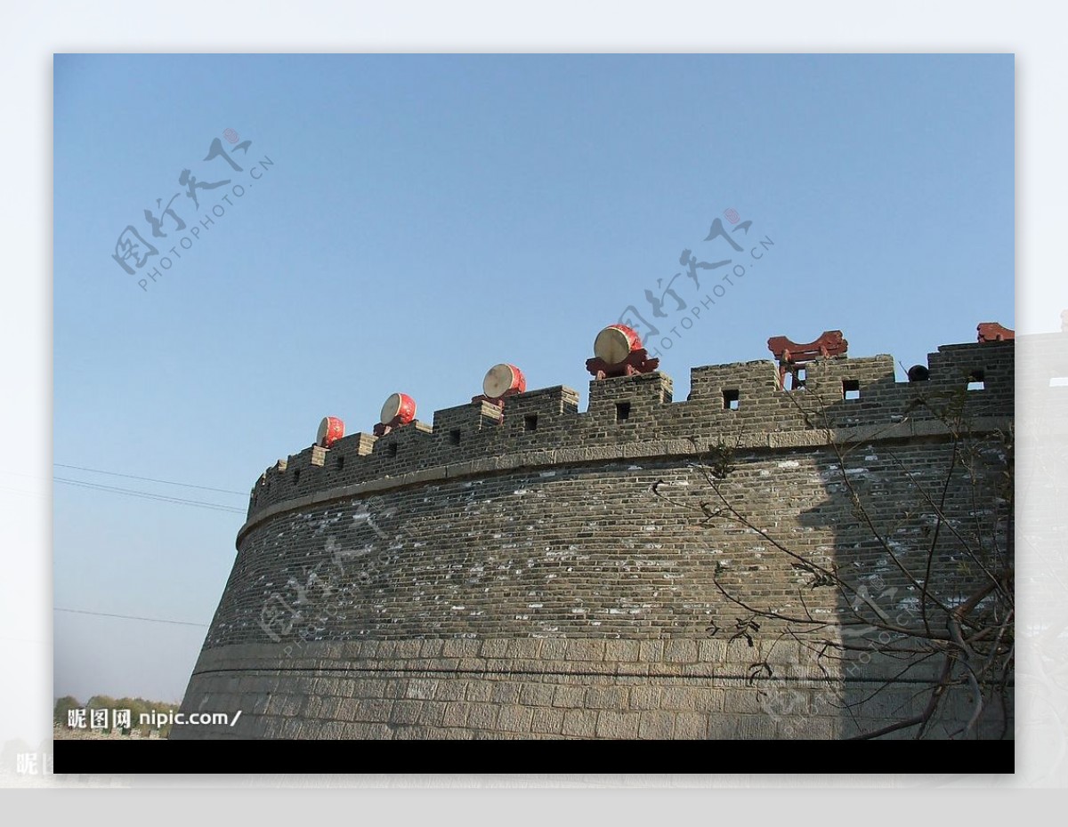 寿州古城墙图片