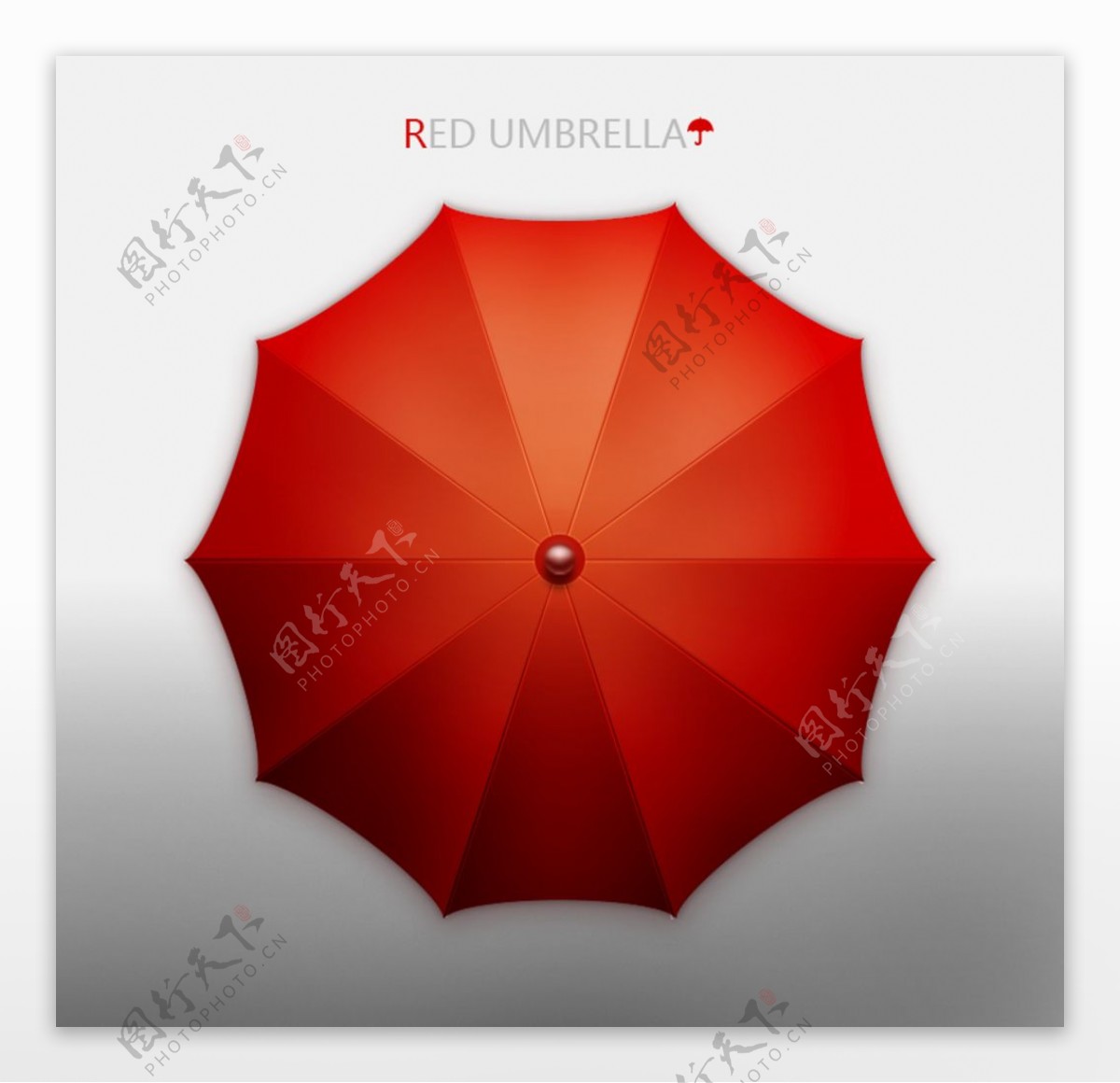 红伞图片