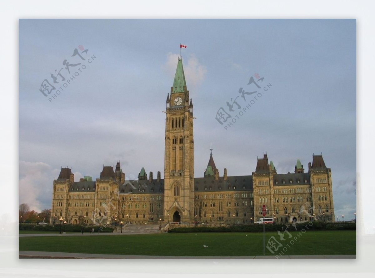 加拿大渥太华国会大厦图片