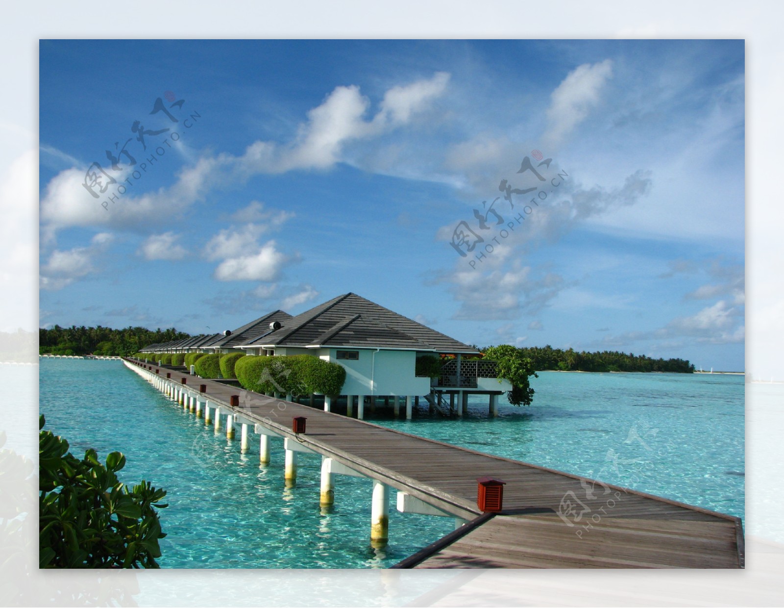 马尔代夫太阳岛风景图片