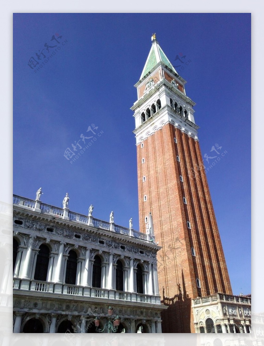 圣马可广场钟楼图片