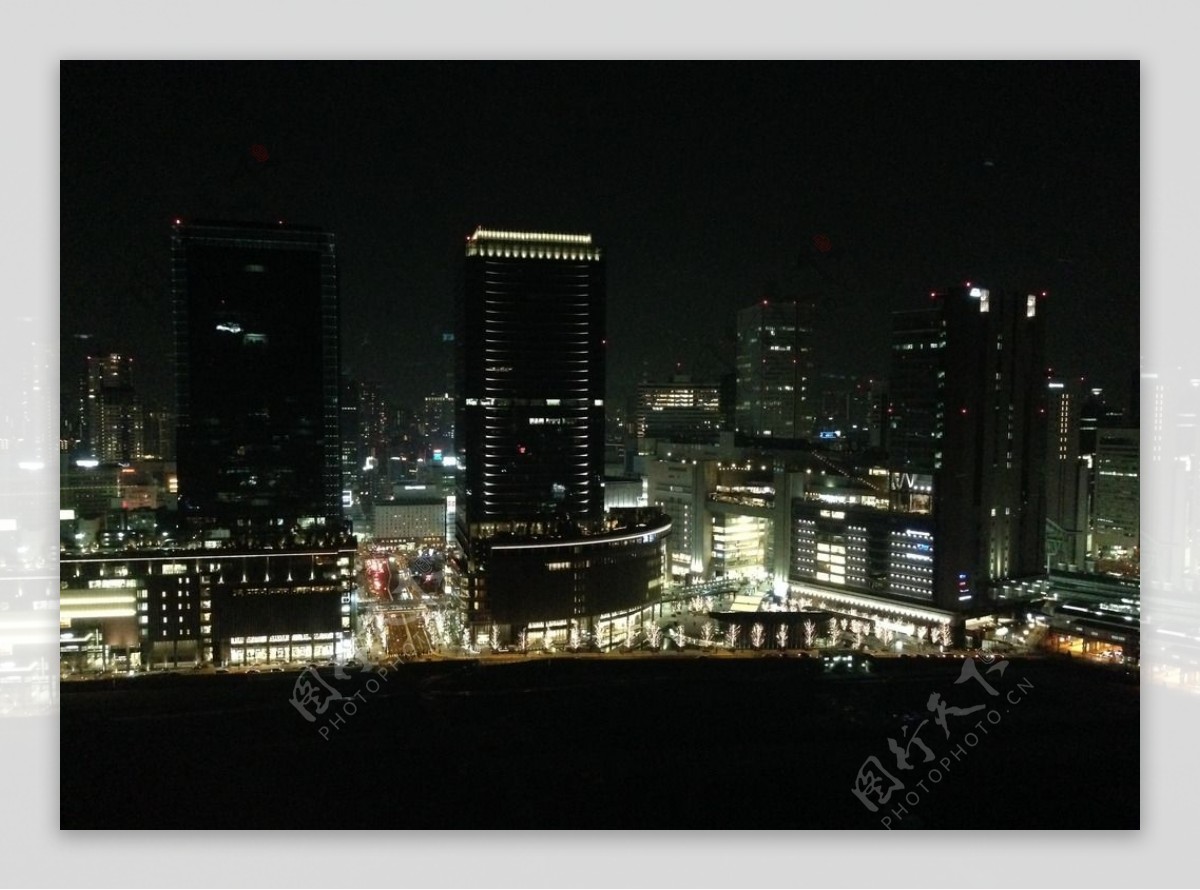 大阪夜景图片