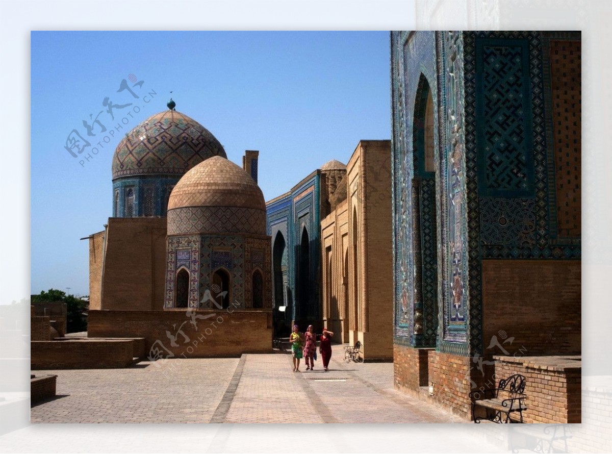 乌兹别克斯坦撒马尔罕ShahiZinda大墓图片