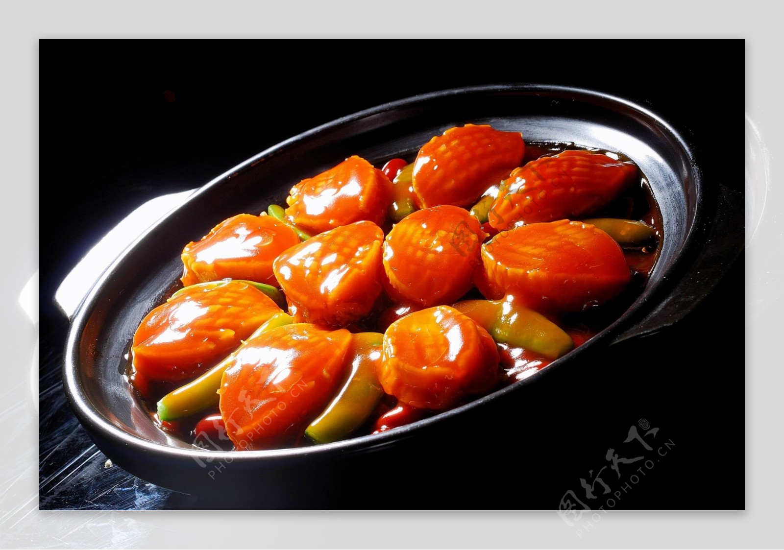 红腰豆焖鲜鲍仔图片