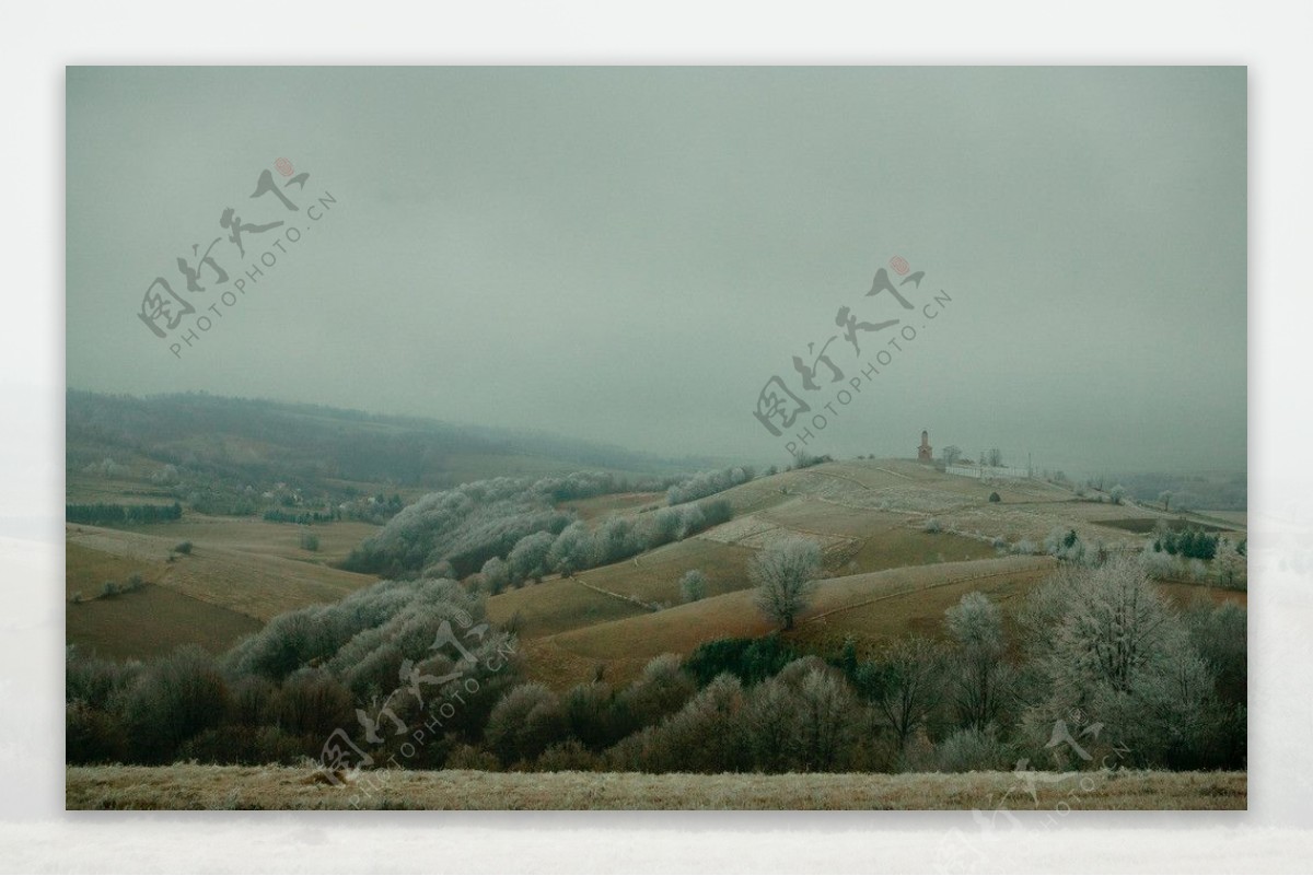 萨拉热窝初冬景色图片