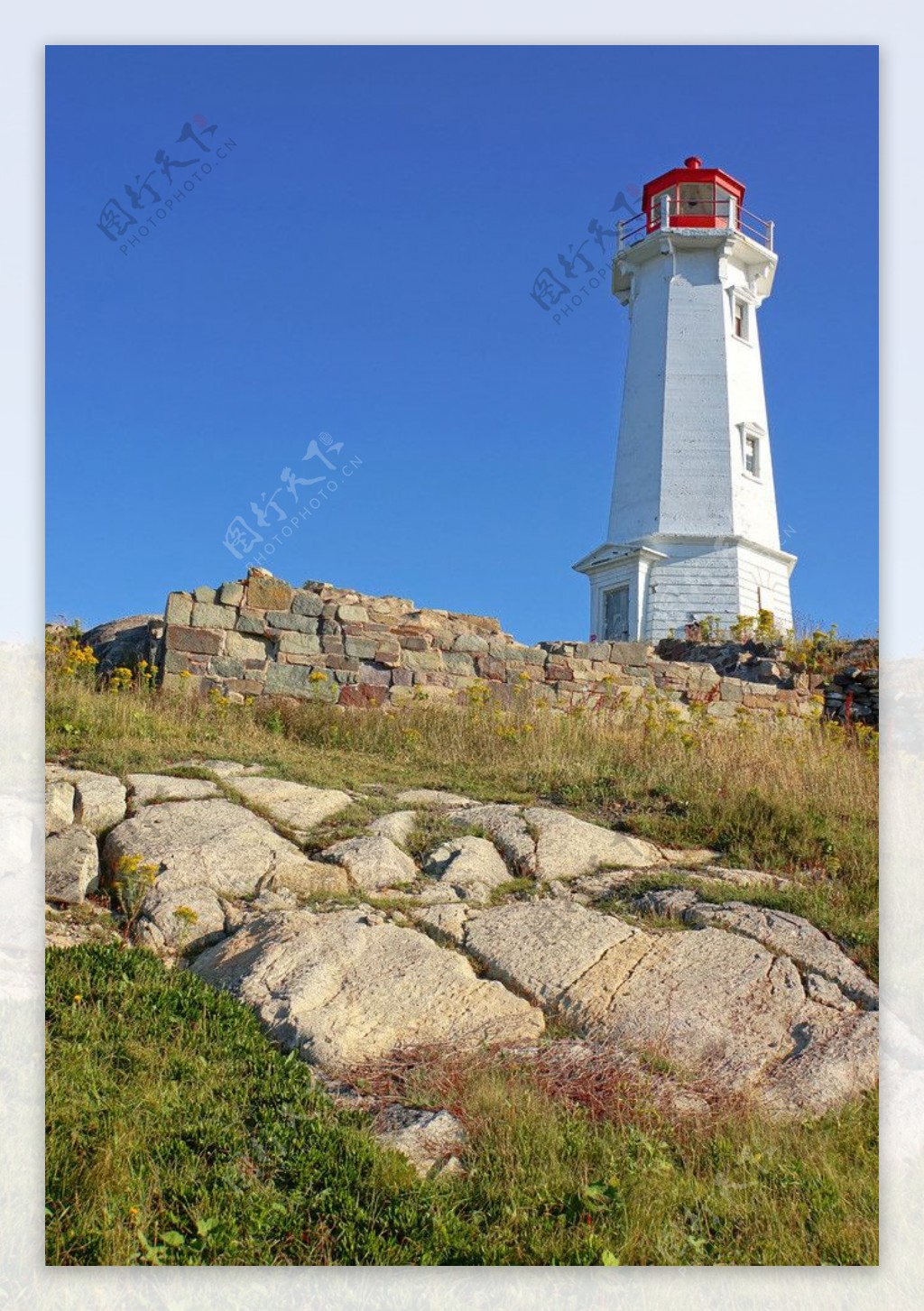 加拿大灯塔风景图片