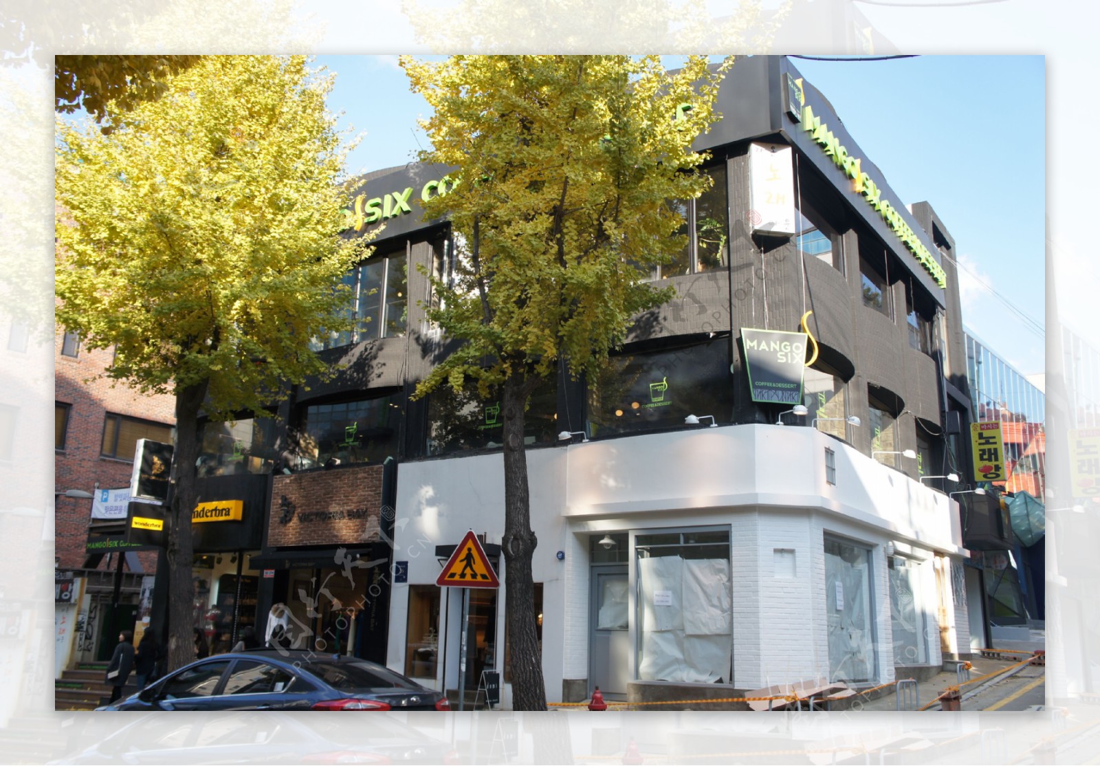 韩国咖啡街图片素材-编号14567928-图行天下