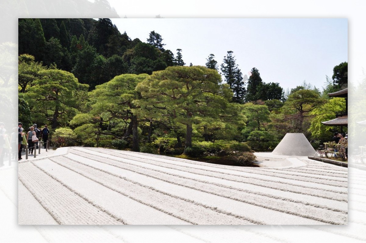 京都银阁寺图片