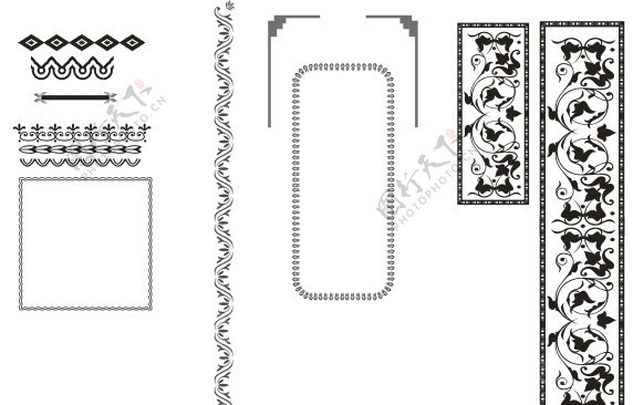 花纹矢量图片