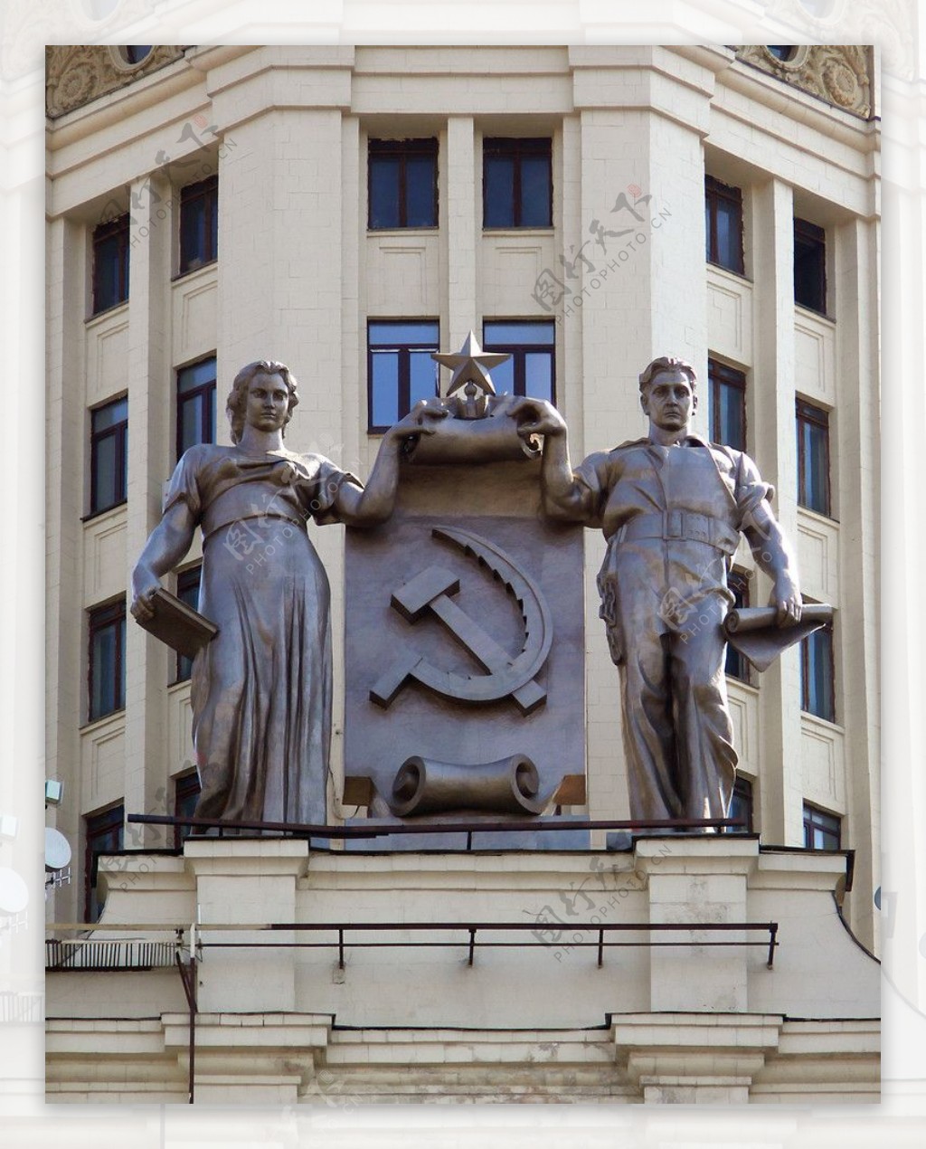 苏联时代雕塑图片