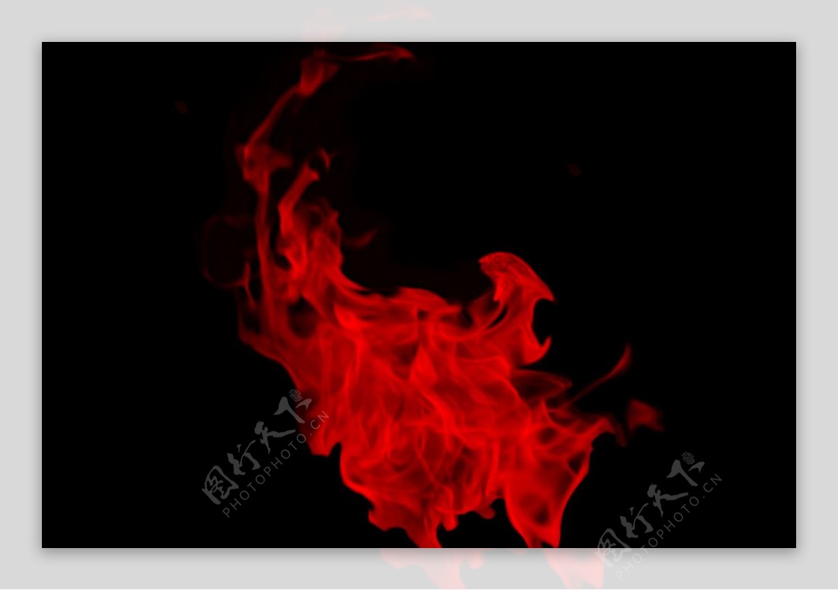 红色火焰图片