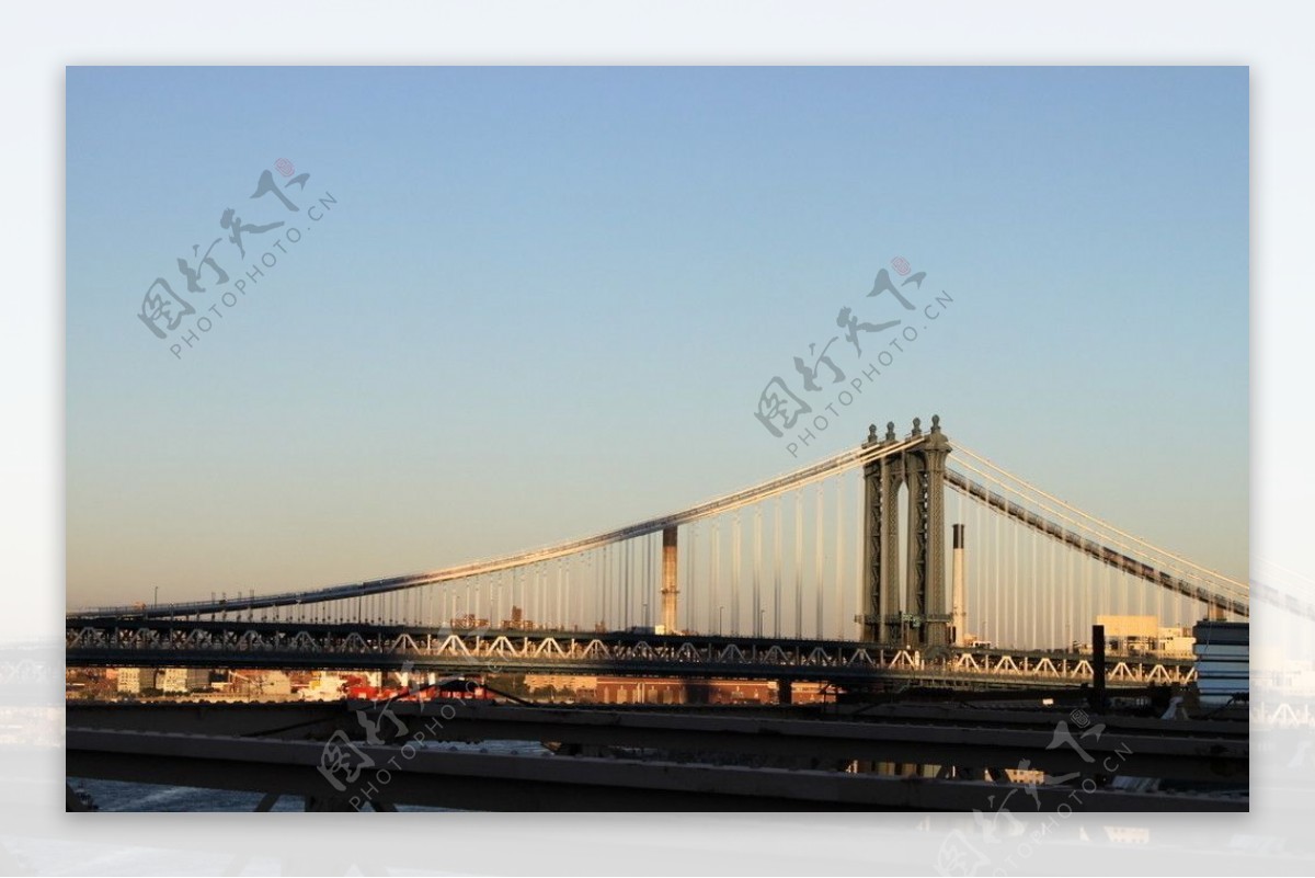 曼哈顿大桥图片