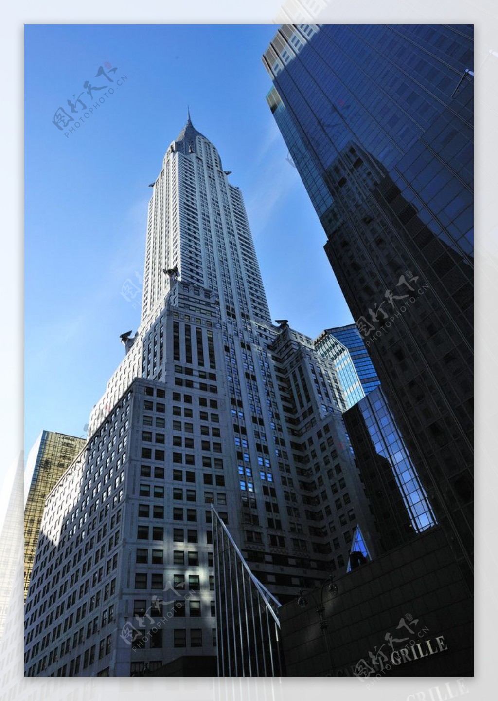 纽约曼哈顿第五大道克莱斯勒大厦图片