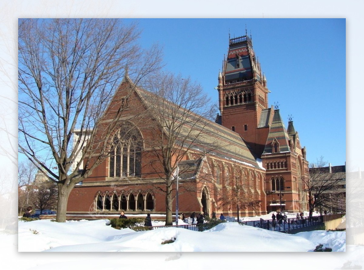 哈佛大学纪念楼图片