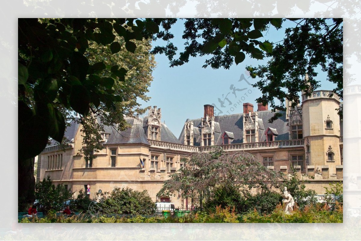 巴黎巴黎大學對面的居民房屋图片