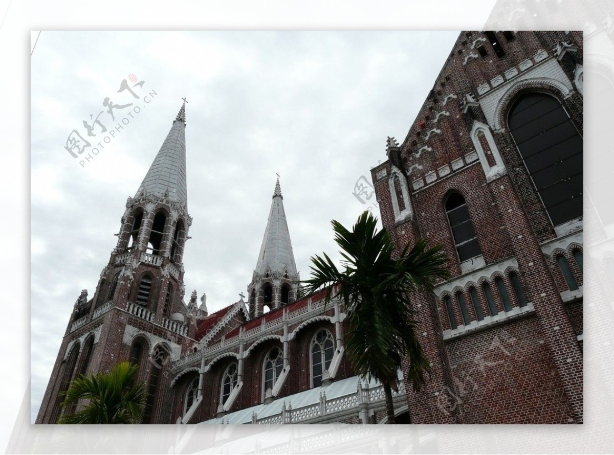 缅甸仰光大教堂图片