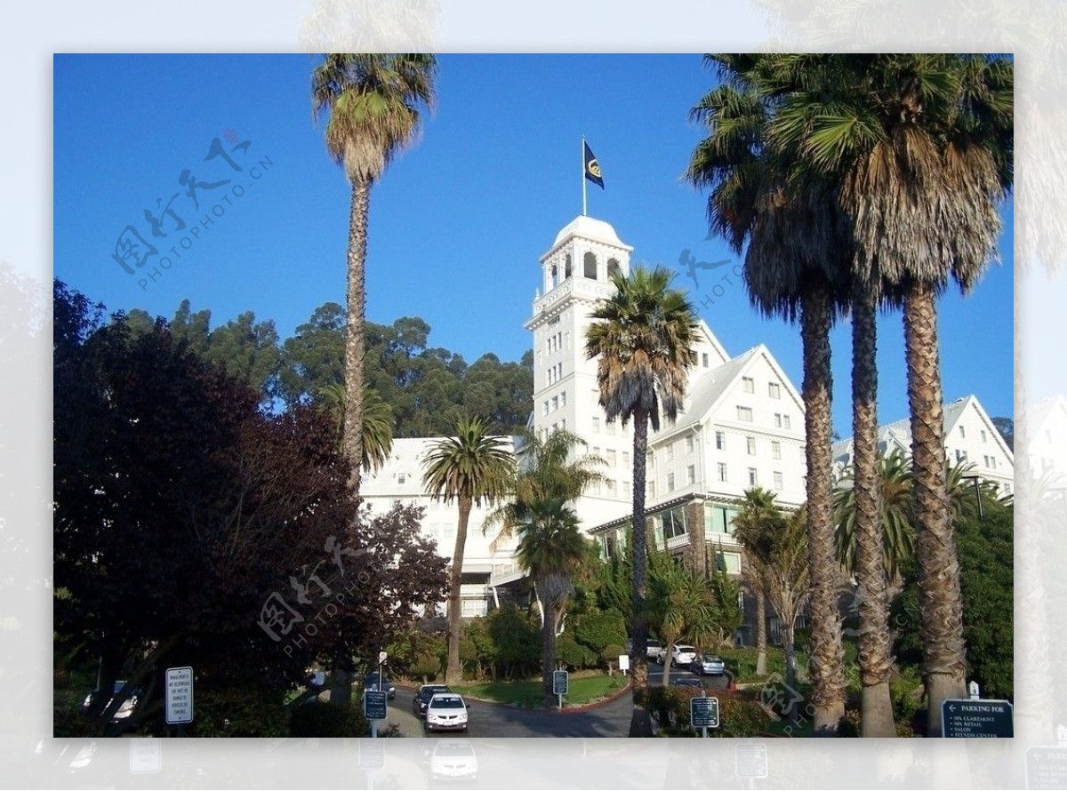 美国加州伯克利市内景色图片