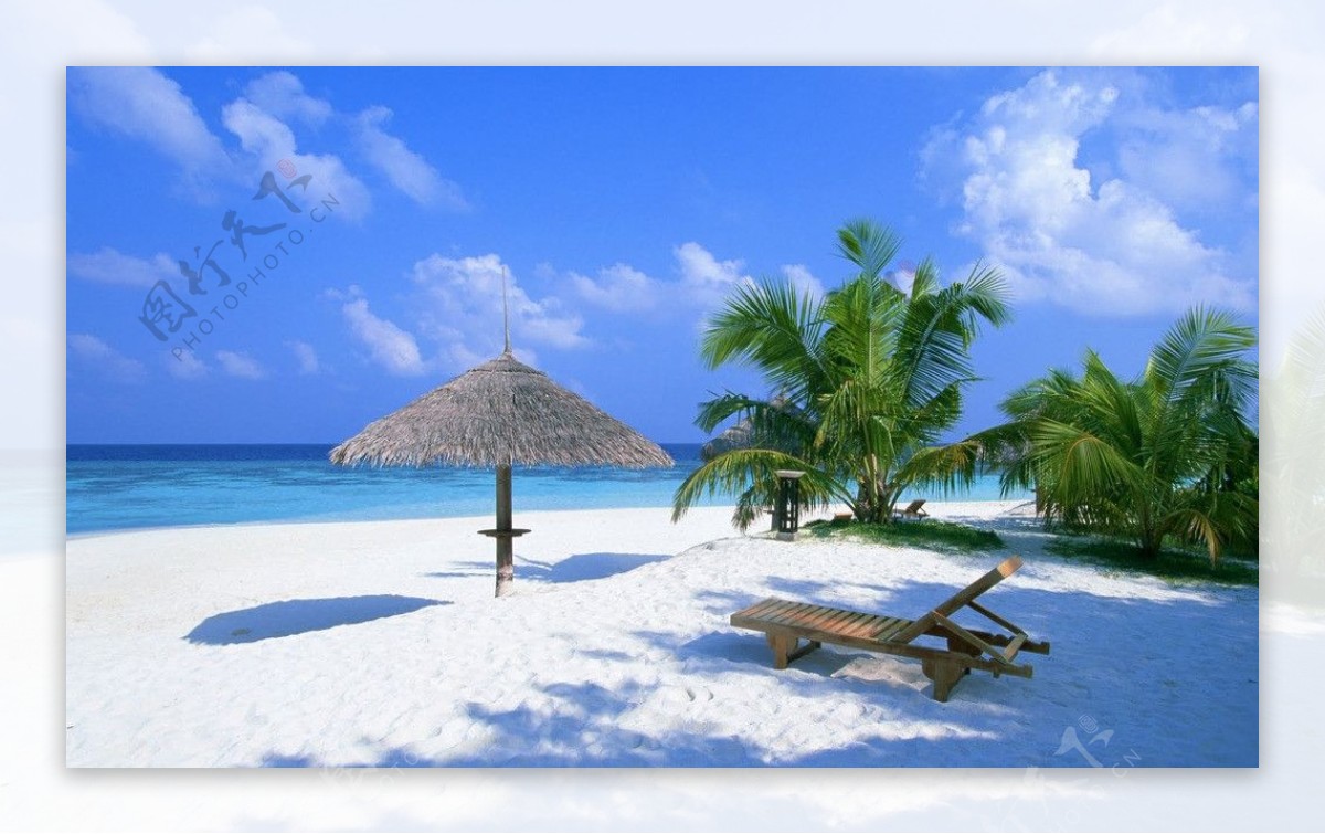 马尔代夫风光海岸图片