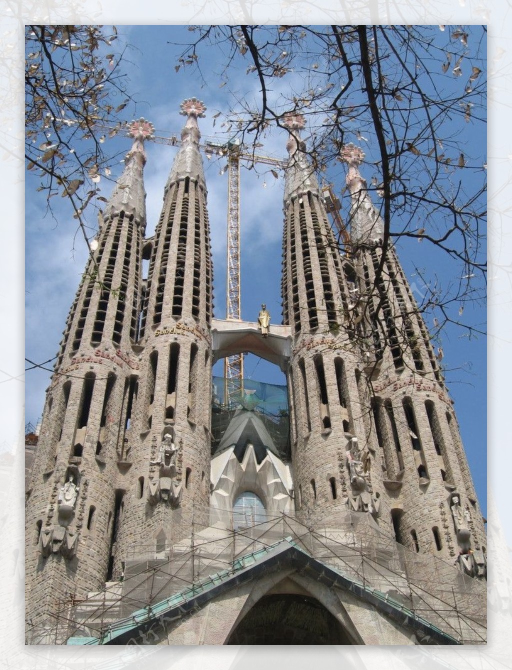 西班牙圣家大教堂图片