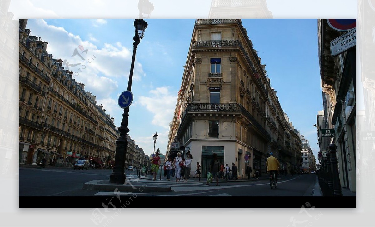 法國巴黎街頭图片
