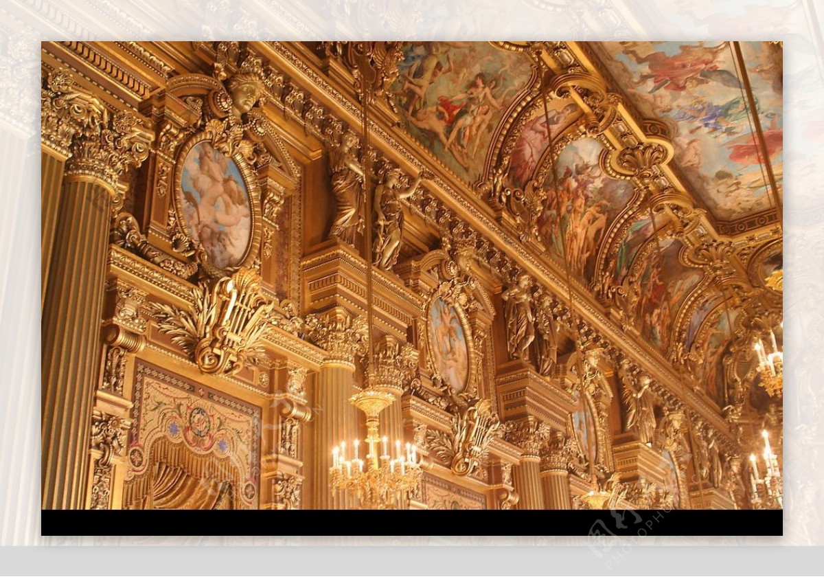 欧洲建筑巴黎歌剧院图片