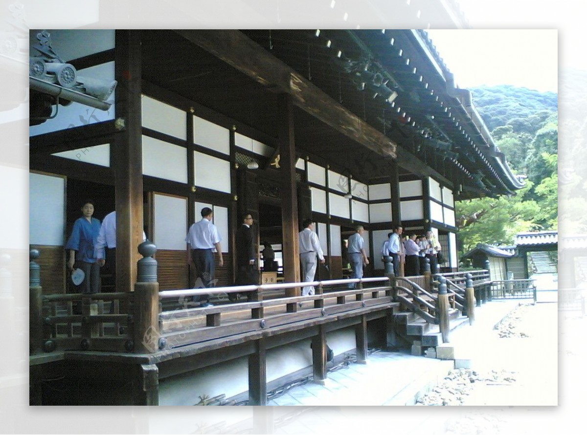 日本楼阁图片
