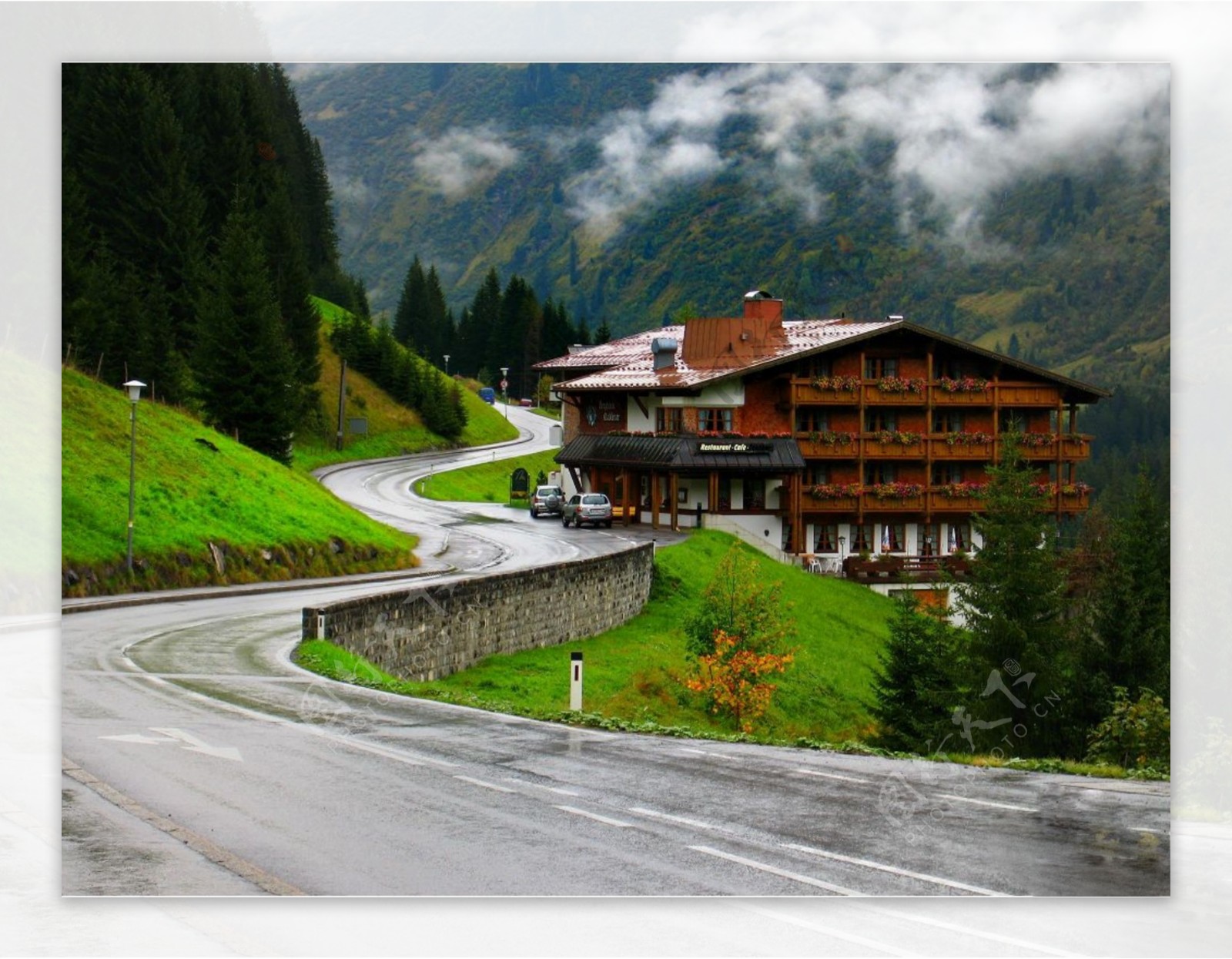 奥地利山中旅馆图片