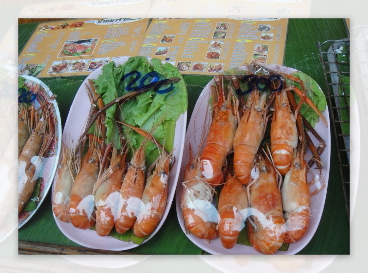 龙虾虾肉图片