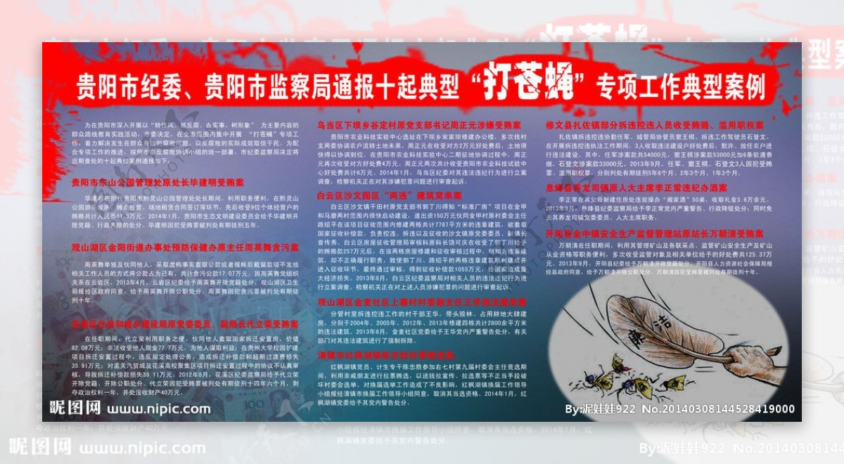 监察局反腐宣传栏海报图片