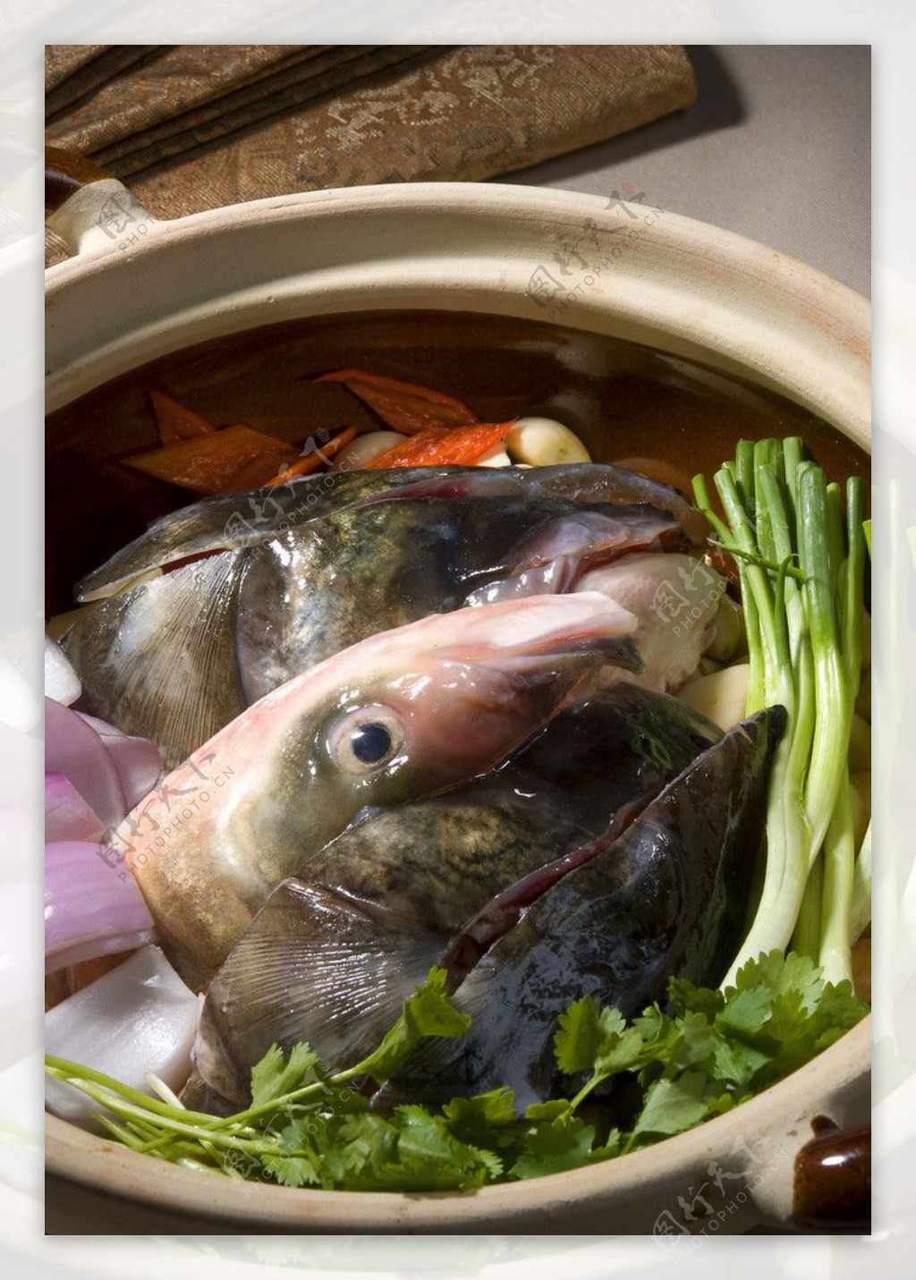 沙锅鱼头图片