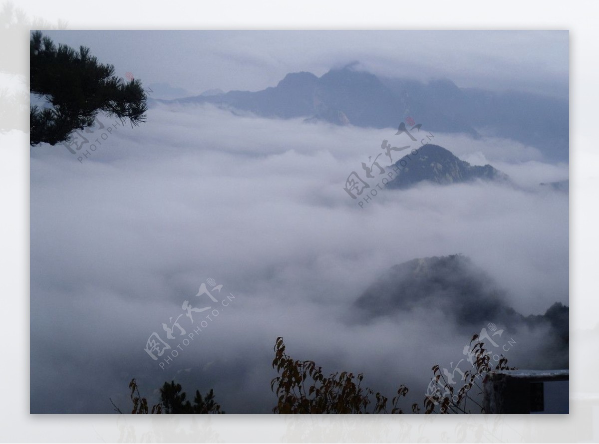 华山风景图片