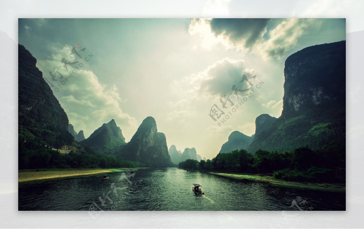 中国山水风景壁纸图片