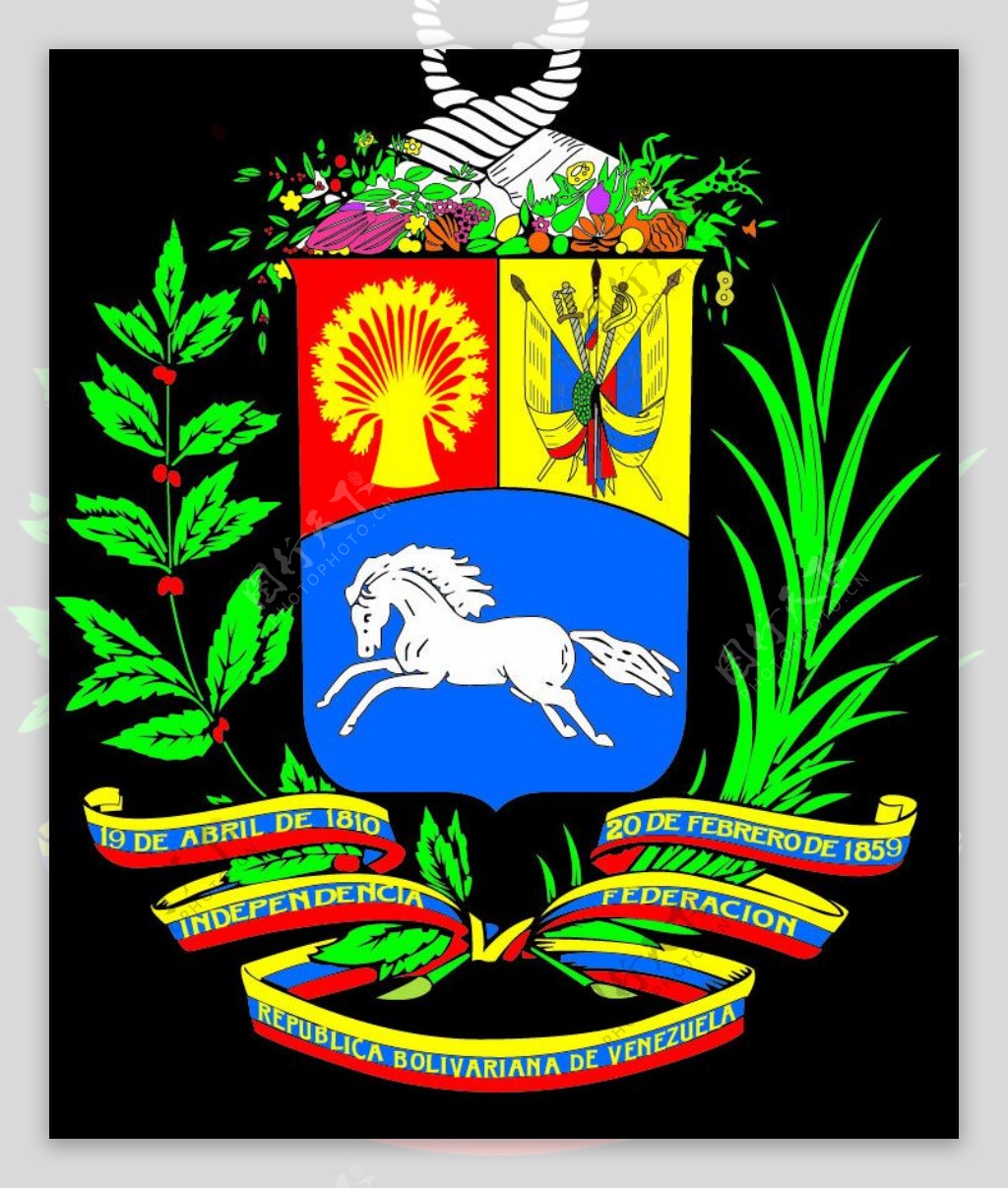 委内瑞拉新国徽图片