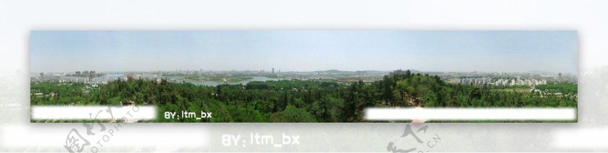 蚌埠全景图图片