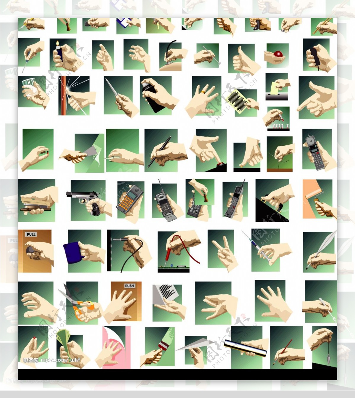 66种漂亮手势大集合图片