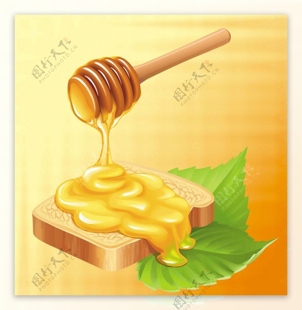 蜂蜜素材图片