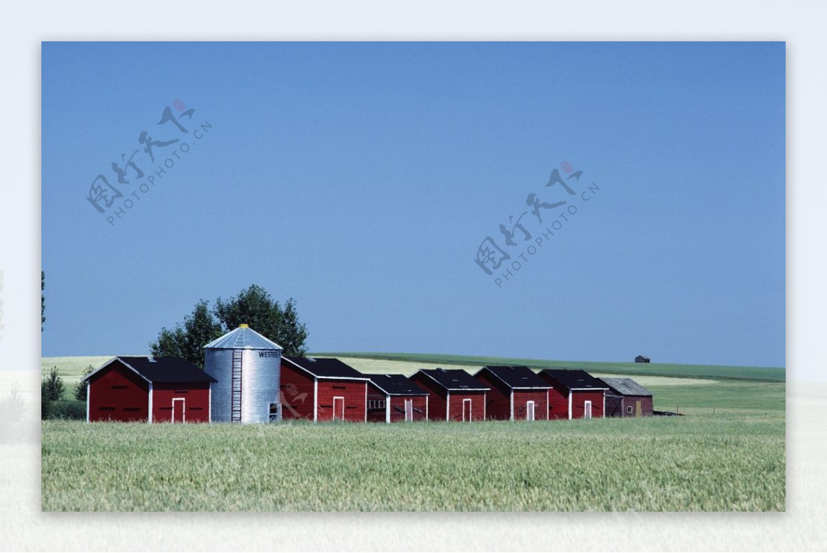 农场小屋图片