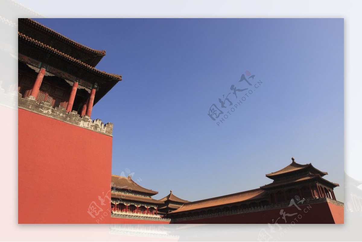 北京故宫午门图片