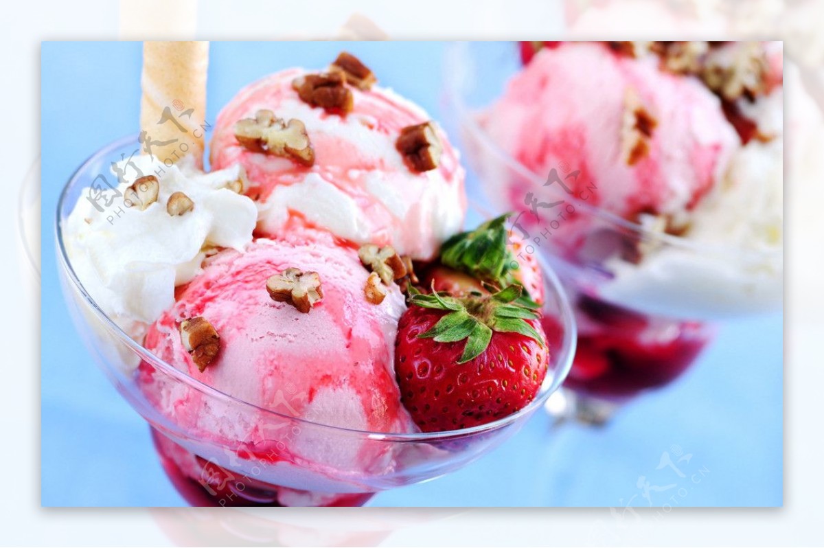 草莓冰淇淋的做法步骤图，怎么做好吃 - 君之博客|阳光烘站