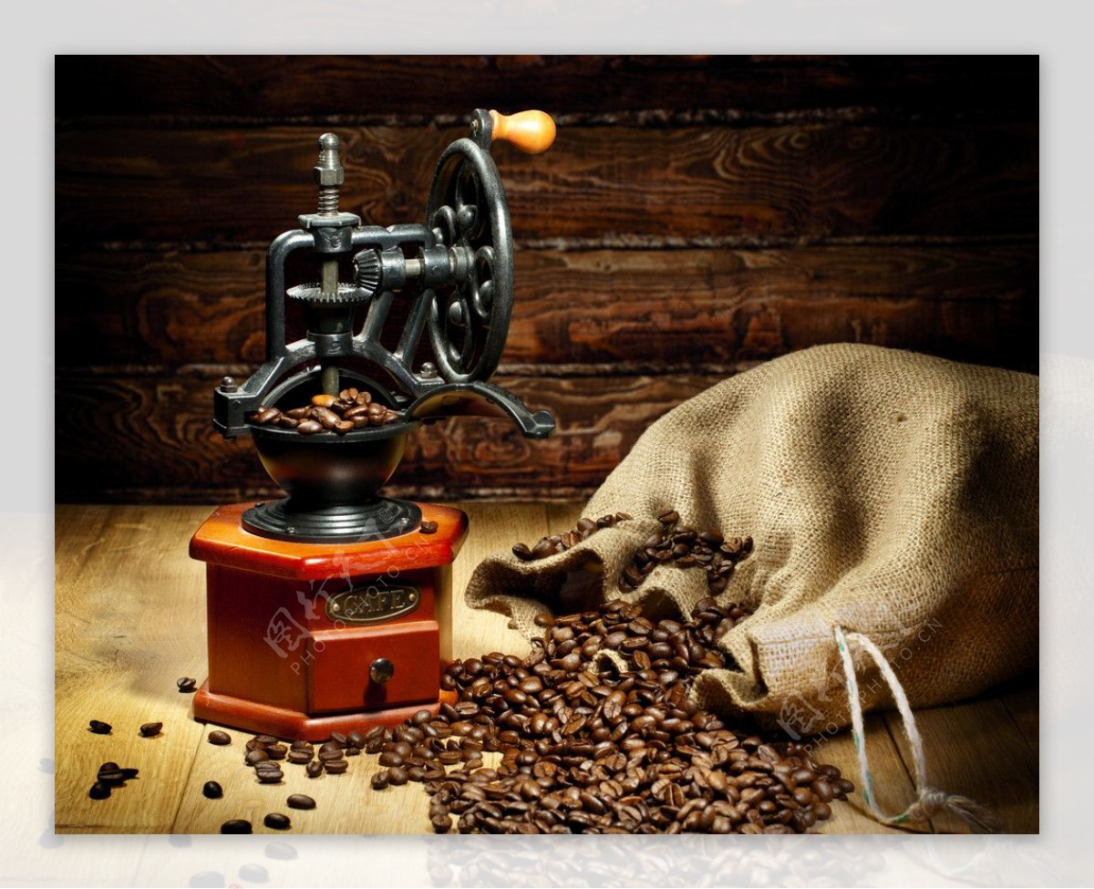 咖啡豆研磨器图片