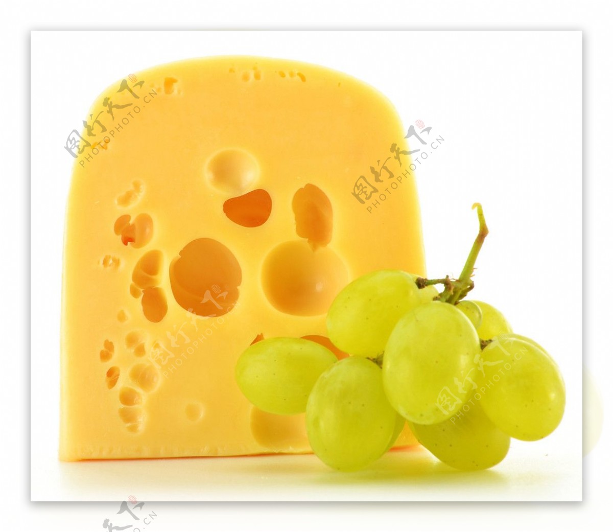 美味奶酪葡萄图片