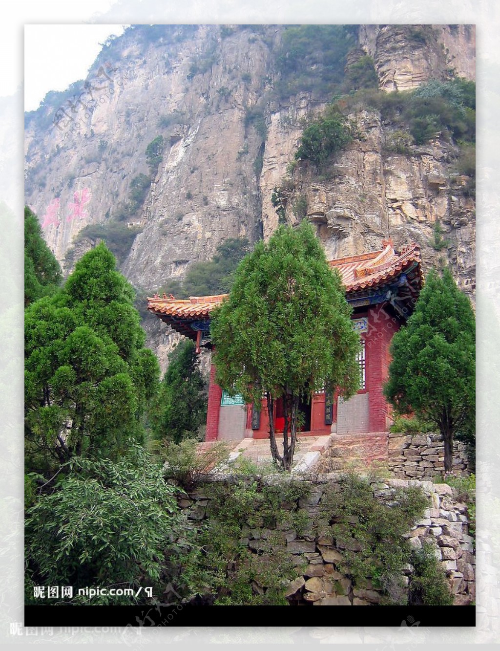 天桂山寺庙图片